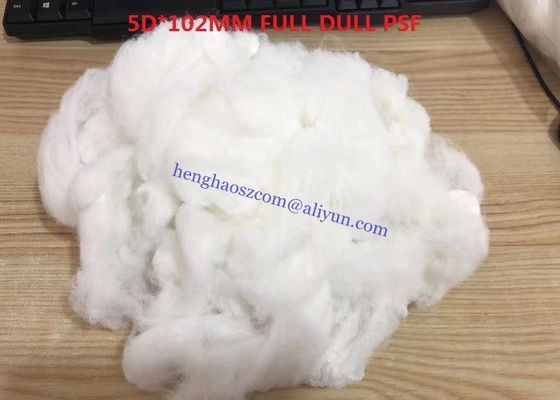 5D x 102mm Gerecycleerde Polyesterstapelvezel voor Wol het Spinnen