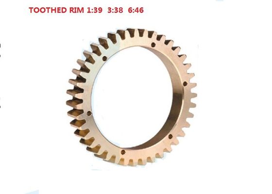 Het getande Vlotte de Stof van Rim Sulzer Loom Parts Keep Weven