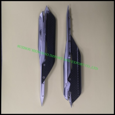 P1001 LEFT GRIPPER ; Rapier Head ((Gripper) gebruikt voor Vamatex P1001 Rapier Loom Lh& Rh onderdelen nr. 9120117 9120250