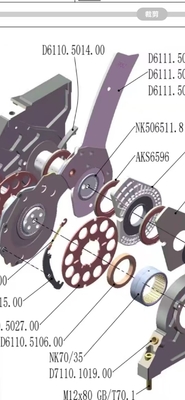 Onderdelen voor Staubli Dobby Machinery, 26 Series,MRO SUPPLIES voor weeferij uit China