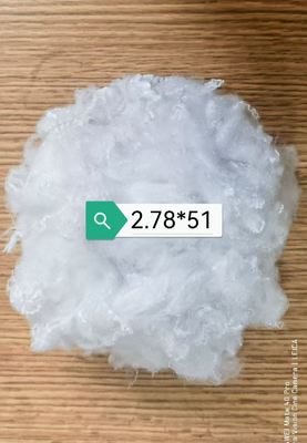 Recycled polyester stapelvezels