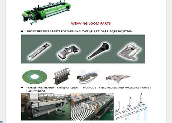 Onderdeelnummer 911316268 SL GUIDE RAIL PU voor Sulzer Weaving Loom PU-onderdelen:
