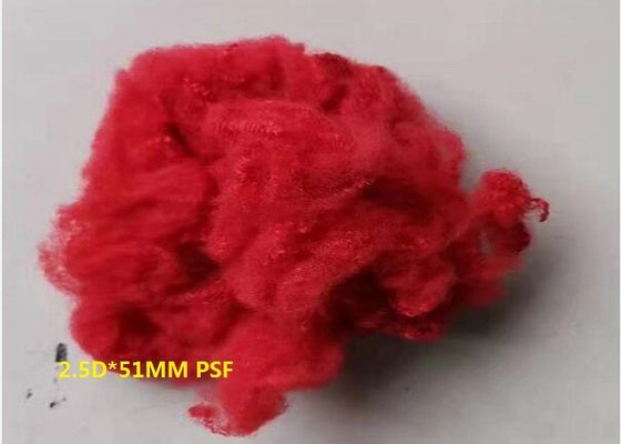 SGS Verdovend middel Geverfte Polyester Synthetische Vezel 20D 65mm