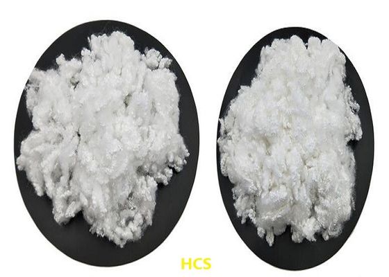 Witte Holle Vervoegde Siliconized de Polyestervezel van HCS voor het Vullen van Bank