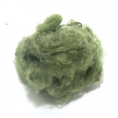 1.7D 51MM Stevige Verdovend middel Geverfte Polyester voor niet Geweven Vezel