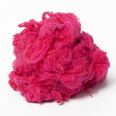 1.4d X 38mm Verdovend middel Geverfte Polyester die voor Open Beëindigen Ring Spinning spinnen