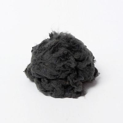De zwarte 1.2D Gerecycleerde Polyesterstapelvezel voor Naald sloeg Niet-geweven Gebruik