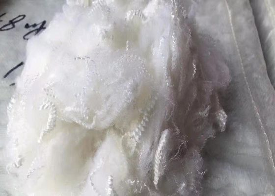 Vlam - van het de Vezelivoor van de vertragers de 22D Gerecycleerde Polyester plotseling Gesneden Witte Kleur