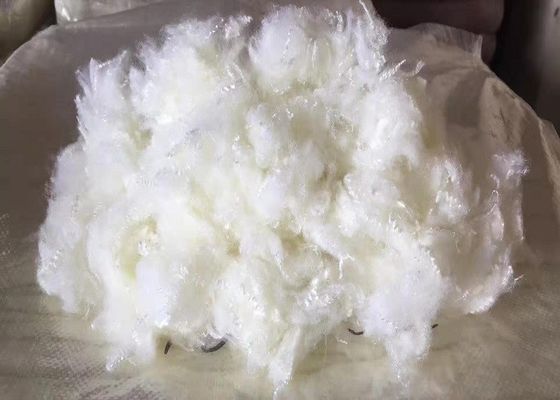 Vlam - van het de Vezelivoor van de vertragers de 22D Gerecycleerde Polyester plotseling Gesneden Witte Kleur
