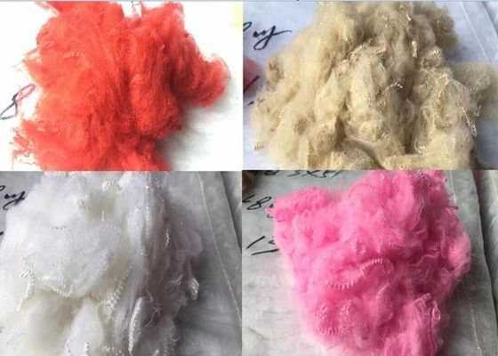 Geverfte PSF 51mm Gerecycleerde Polyesterstapelvezel 20D
