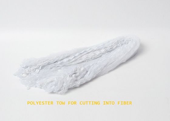Witte 12dtex Geregenereerde Polyesterstapelvezel 38mm