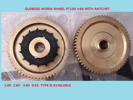 Delen Globoid Worm van het Sulzerp7100 het Wiel4:60 912510111 van Projectile Weefgetouw