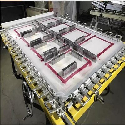 De Drukkader van de aluminiumserigrafie met Mesh Weaving Loom Spare Parts ISO