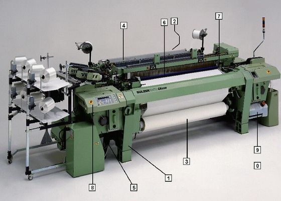 632424000 Sulzer-Vervangstukken G6100 G6200 G6300 F2001 van Rapier Textielmachines
