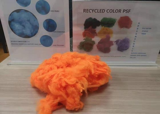 0.5D 51mm Polyester Synthetische Vezel voor Fluoresceïne van de Garen de Spinnende Premie